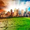 efectos del cambio climatico vs mundo sostenible