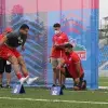 Héctor Zepeda en el NFL National Combine México 2021