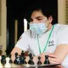 Jerónimo durante una competencia 