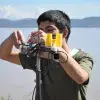 estudiantes y profesores de Campus Morelia buscan la restauración lago de cuitzeo con estación meteorológica