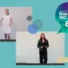 Ganadoras del primer y tercer lugar del Concurso Discursos Tec