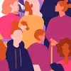 Panel Mujeres que empoderan a otras, en el marco del Día Internacional de la Mujer. 