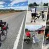 El activista mexicano Luis Fourzán participó en The SunPedal Ride y cruzó Estados Unidos en una bicicleta eléctrica.