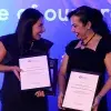 Las profesoras Fabiola Lima y Mónica Turcios reconocidas en Tec campus Laguna