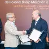 Firma de convenio de afiliación entre representantes de TecSalud Network y el Hospital Sharp Mazatlán.