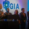 Roberto Soto dando unas palabras tras recibir el premio