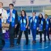 Alumnos ingresando a la ceremonia de graduación diciembre 2023 en el campus SLP