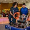 Equipo de robótica en la FIL Coahuila 2024