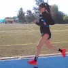Participante durante la carrera