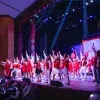 Estudiantes del Tec campus Hidalgo interpretan una coreografía grupal durante High School Musical: On Stage, como parte de las actividades de arte y cultura en mayo.