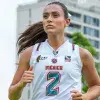 Victoria Chávez, jugadora de Borregos Santa Fe y de la selección femenil de flag football.