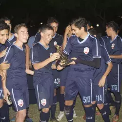 Ganadores categoría futbol varonil preparatoria