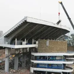 Demolición del "Volado" del Estadio Tecnológico