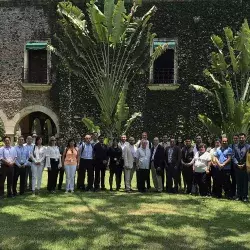 Participantes de la reunión del Laboratorio Binacional