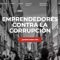 Plataforma web que combate la corrupción.