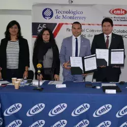 Convenio de colaboración Tec y CMIC