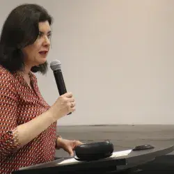 Sulina como maestra de ceremonias