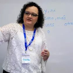 Robertha Leal, Directora Nacional Centros de Escritura