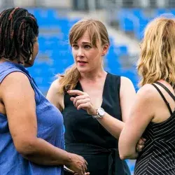 Marion Reimers, periodista deportiva, es egresada del Tec de Monterrey
