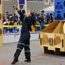 Embajadora Tec como maestra de ceremonias