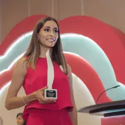 La velocista Paola Morán gana Premio Mujer Tec 2020 en Salud y Deporte