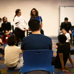 Estudiantes de la Compañía de Teatro de CCM