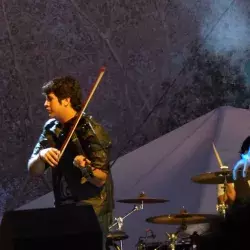 Alejandro Sarellano en el Festival de la Canción