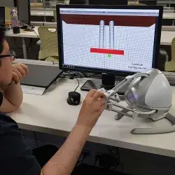 dispositivos hápticos, física