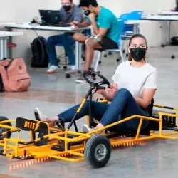 Alumnas del Tec Guadalajara participaron en la creación de go-karts eléctricos con Bosch.