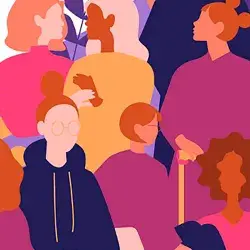 Panel Mujeres que empoderan a otras, en el marco del Día Internacional de la Mujer. 
