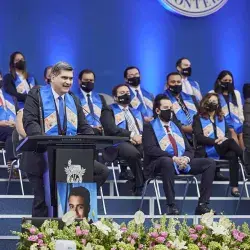 David Garza dirigió un mensaje a los recién graduados del campus Querétaro enfocado a que sean graduados transformadores de un cambio en su comunidad