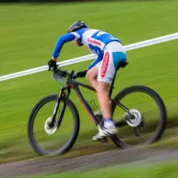 Persona en bicicleta