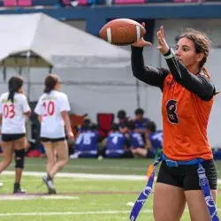 Jugadora de Borregos Laguna en el equipo representativo de La Laguna