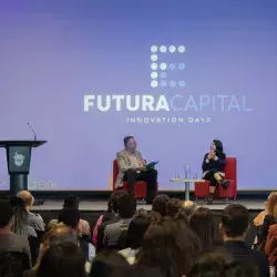 Kirén Miret en la apertura de Futura Capital