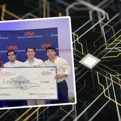 Tec students win third place in UTSA data science tournament