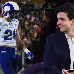 Juan Pablo Santisteban, jugador de borregos y entrevistador 