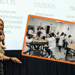 Ada Bersoza ha impulsado las ciencias en niñas y ha promovido la sostenibilidad en sus clases.