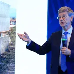 Jeffrey Sachs en Tec Ciudad de México