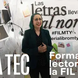 Profesora y líder del programa juvenil de la FIL Mty, Susana Ruiz