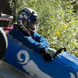 Piloto de Tec Chihuahua se prepara para iniciar la carrera