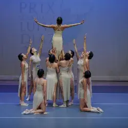 compañía de danza del tec puebla ganan concurso de baile grand prix de la danse luisa diaz