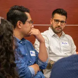 Mesas de diálogo sobre inteligencia artificial en el Tec Guadalajara. 