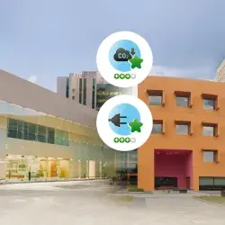 Los hospitales TecSalud recibieron el primer lugar del premio "Menos huella, más salud" por sus resultados en la estrategia del cuidado ambiental.