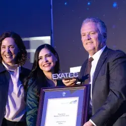 Premio Mérito EXATEC para Alfonso Pompa en el Tec Guadalajara. 