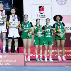Copa Mundial Universitaria FISU 2024 podio 