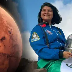 Ivana Millán, la primera biotecnología mexicana en convertirse en astronauta análoga tras representar a México en una misión de simulación a Marte.