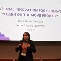 Foto de cortesía de Diana Montalvo en ponencia e INTED