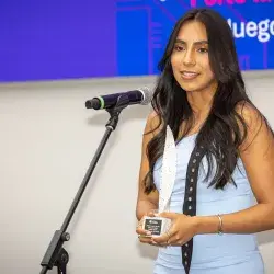 15 frases de las ganadoras del Premio Mujer Tec 2025. Habla Diana Flores Arenas, al recibir el Premio Mujer Tec en la categoría Lumi Velázquez
