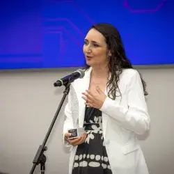 Leivy González, profesora del campus Guadalajara y Premio Mujer Tec.