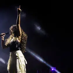 Marian González fue una de las artistas principales en el festival GDLuz 2025